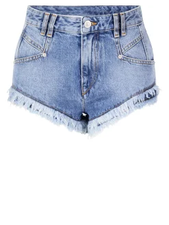 Denim-Shorts 'Eneidala' Hellblau