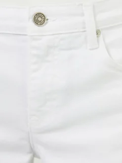 Denimshorts Weiß