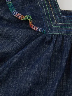 Denim Top 'Alight' Marineblau