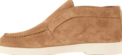 Desert Boots aus Veloursleder Hellbraun