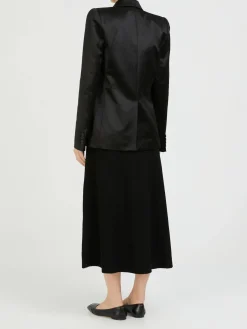 Doppelreihiger Blazer Schwarz