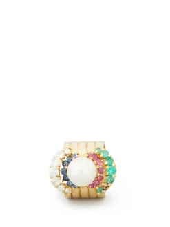 Earcuff 'Clip Pompadour Couleur' Gold