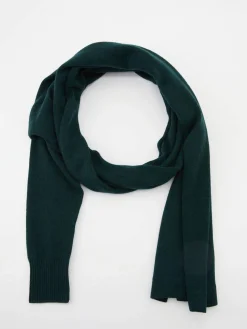 Einärmlige Cashmere-Stola Dunkelgrün