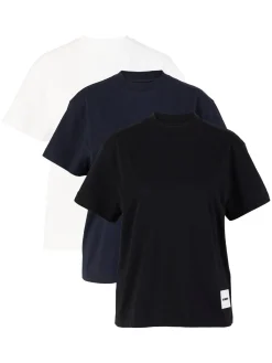 3er-Set Kurzarm T-Shirt Multi