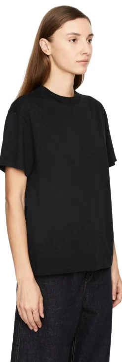 3er-Set Kurzarm T-Shirt Schwarz