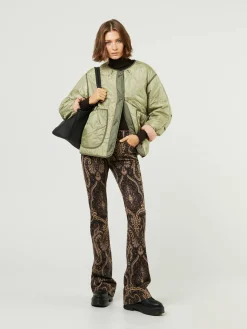 Flared-Leg Jeans Braun