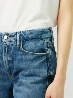 Flared-Leg Jeans 'Le Mini Boot' Blau