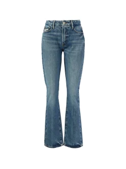 Flared-Leg Jeans 'Le Mini Boot' Blau