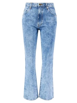Flared-Leg Jeans 'Vivian' Eisblau