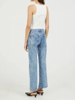 Flared-Leg Jeans 'Vivian' Eisblau
