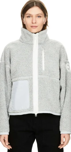 Fleecejacke 'Simcoe' Grau