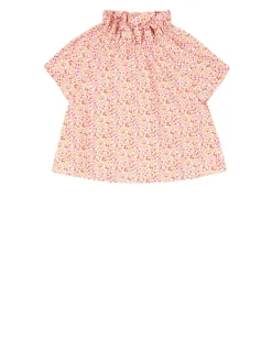 Florale Baumwollbluse Multi