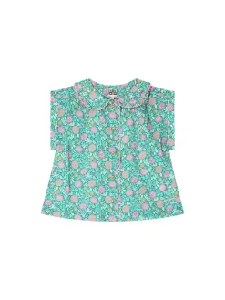 Florale Bluse 'Lorelei' Grün