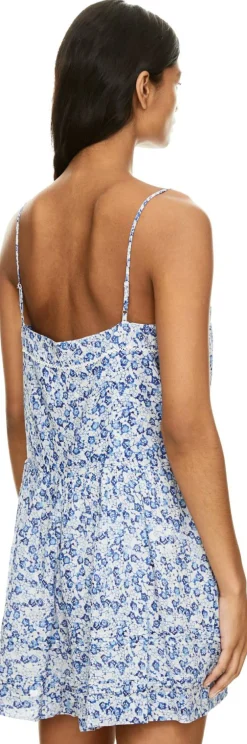 Floraler Jumpsuit 'Vickia' Blau