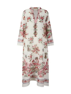 Floraler Kaftan 'Giada' Rot