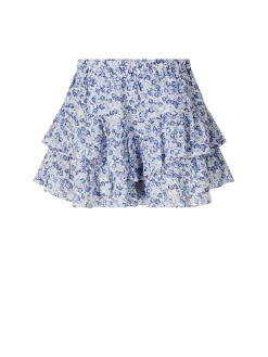 Floraler Skort 'Jocadia' Blau