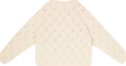 Floraler Strickpullover 'Jadeli' Crème