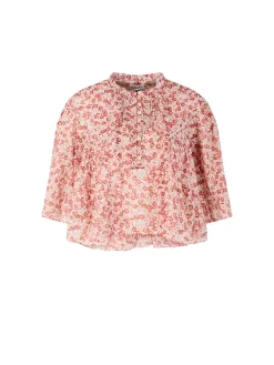Florales Top 'Veelia' Rot