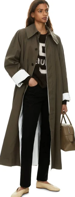 Gebürsteter Cashmere-Pullover '5Th Avenue' Schokolade/Kitt