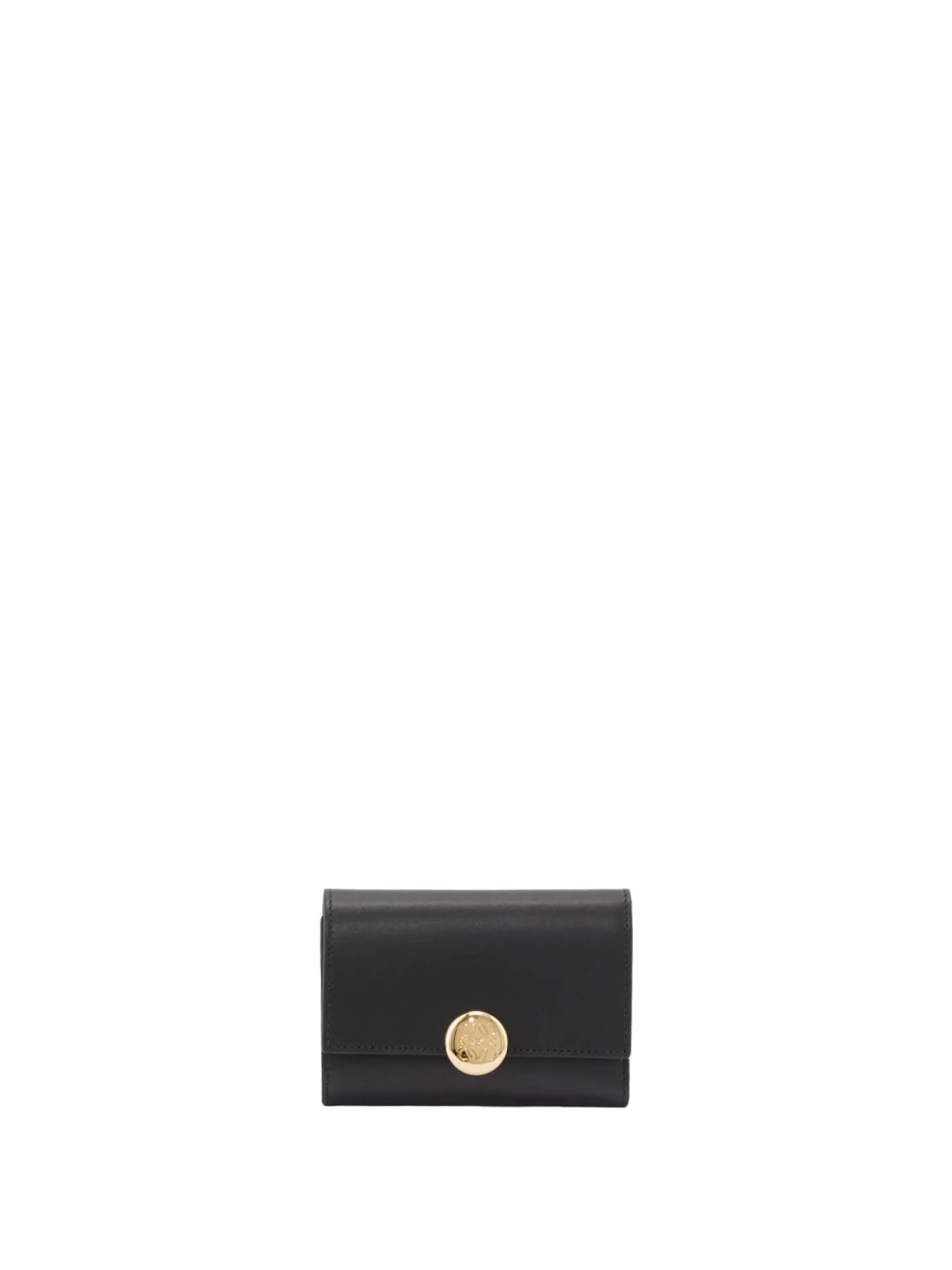 Geldbörse 'Pebble Small Vertical' Schwarz