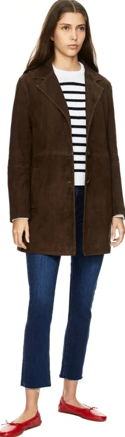 Gestreifter Woll-Cashmere-Pullover Weiß/Marineblau