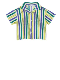 Gestreiftes Frottee-Hemd Multi