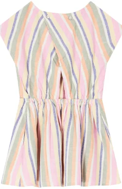 Gestreiftes Kleid Multi