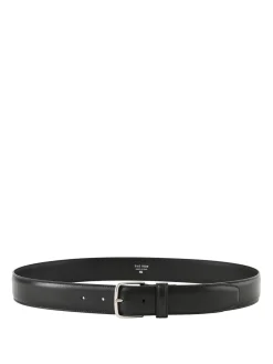 Gürtel aus Leder Schwarz