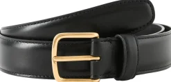 Gürtel 'Classic' aus Kalbsleder Schwarz