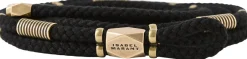Gürtel 'Sayka' mit Logo Schwarz