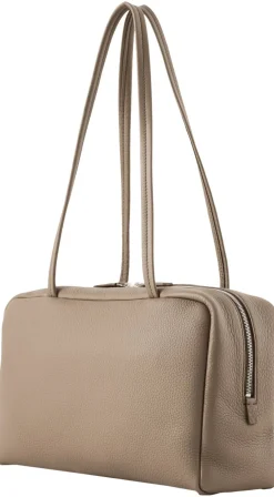 Handtasche 'Astra Bowling' Rauchgrau
