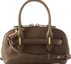Handtasche 'Aventure' aus Nappa Leder Dunkelbraun