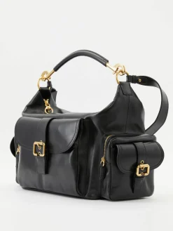 Handtasche 'Camera Large' Schwarz