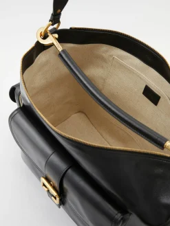 Handtasche 'Camera Large' Schwarz