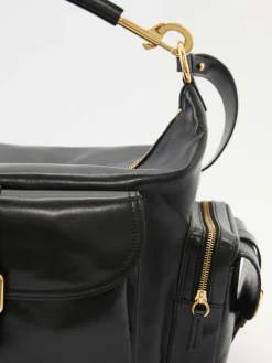 Handtasche 'Camera Large' Schwarz