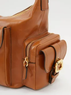 Handtasche 'Camera Medium' Clay Brown