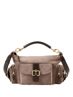 Handtasche 'Camera Medium' Dark Taupe