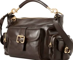 Handtasche 'Camera Medium' Kohl Brown