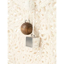 Handtasche 'Le Petit Rond Spiaggia' Weiß