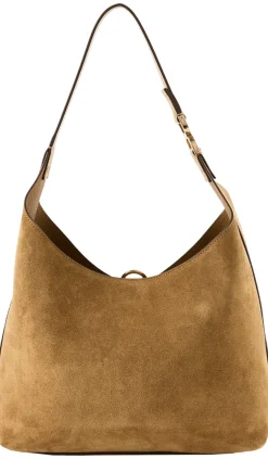 Handtasche 'Marcie Hobo Small' Gold Khaki