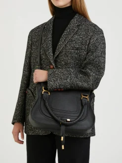 Handtasche 'Marcie Medium' Schwarz