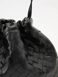 Handtasche 'Medium Dustbag' Schwarz