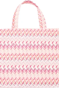 Handtasche mit Chevron-Print Multi