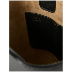 Handtasche 'Pebble Bucket Mini' Schwarz