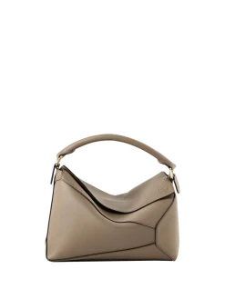 Handtasche 'Puzzle Edge Medium' Taupe