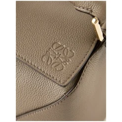 Handtasche 'Puzzle Edge Medium' Taupe