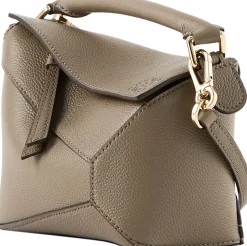 Handtasche 'Puzzle Edge Mini' Taupe