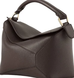 Handtasche 'Puzzle Edge Small' Dark Brownie