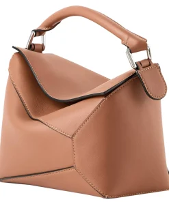 Handtasche 'Puzzle Edge Small' Tan
