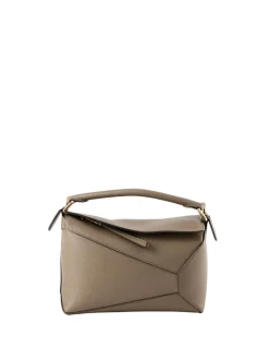 Handtasche 'Puzzle Edge Small' Taupe